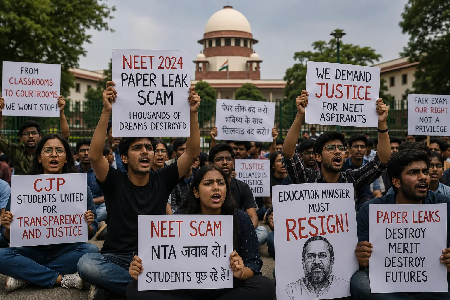 Supreme Court to Hear Petitions Alleging Police Excesses Against Student Protesters Across India on Monday